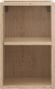Mexen Box-A, otvorená skrinka s policou 30 cm, dub, 91AX2-0300-470-0-81