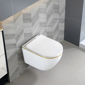 BPS-koupelny Podomietkový modul Geberit DuoFix s WC misou MIZU-WH-GL-TR-03 + ovládacie tlačidlo Delta 20 biela