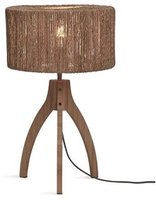 Stolná lampa gazuto 40 cm prírodná MUZZA