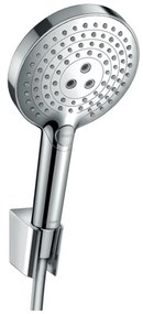 Hansgrohe Raindance Select S, sprchový set 120 3jet s hadicou 1600 mm, chrómová, HAN-26721000