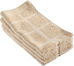 XXXLutz SADA UTERÁKOV PRE HOSTÍ, 30/50 cm, karamelová Esposa - Kúpeľňový textil - 003002000402