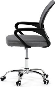 Detská otočná stolička sivá KA-L103 GREY