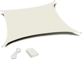 Bestent Záhradná slnečná clona 2x3m béžová 180g/m2