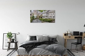 Obraz na plátne Germany Staré budovy River 120x60 cm