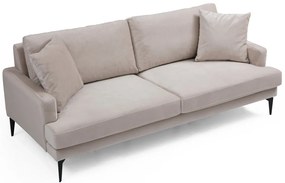 Dvoumístná pohovka Papira 175 cm béžová