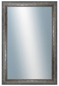 DANTIK - Zrkadlo v rámu, rozmer s rámom 40x60 cm z lišty NEVIS modrá (3052)