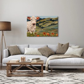 Obraz - Imitácia pleteného motívu (90x60 cm)