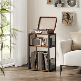 Stolík na gramofón staré drevo AKF-E1075 OLW