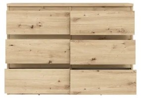 Komoda s zásuvkami MAO dub artisan