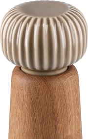 Drevený mlynček na korenie a soľ v prírodnej farbe Hammershøi – Kähler Design