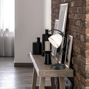 Stolná lampa RETRO II 1xE27/60W/230V čierna