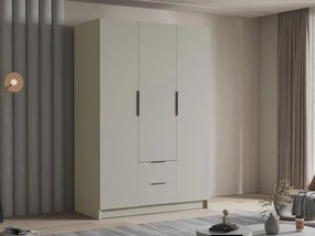 Šatníková skriňa Cumair I 150, Farby: kašmír / kašmír + čierna