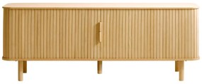TV stolík v dekore duba v prírodnej farbe 160x56 cm Cavo – Unique Furniture