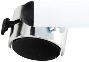 Stojace zrkadlo Medusa 317223 - 166x48x45 cm - Biela