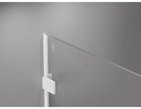 Mexen Lunar sprchová stena pravá 100 x 200 cm, 8mm číre sklo, biela, 830-100-000-20-00-P