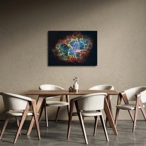 Obraz - Krabie hmlovina (70x50 cm)