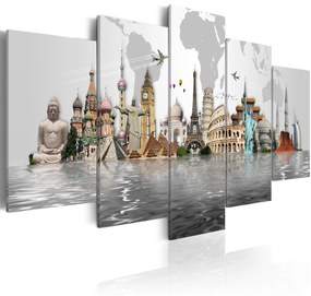 Artgeist Obraz - Cultural monuments Veľkosť: 225x112.5, Verzia: Premium Print