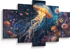 Obraz - Magická medúza (150x105 cm)