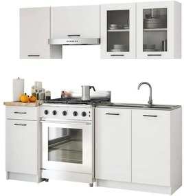 Horná kuchynská skrinka OLIWIA W80 H580 biela