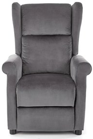 Kreslo Agustin 2 sivá