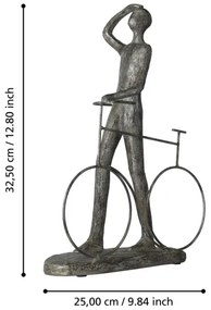 Eglo 427398 - Dekorácia SIOCON 32,5x25 cm živica