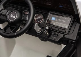 LEAN CARS Batéria pre vozidlá Jeep Rubicon 4x4 DK-JWR556 4x200W 24V biela