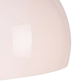 Inteligentná oblúková lampa chrómová s bielym tienidlom vrátane Wifi A60 - Arc Basic