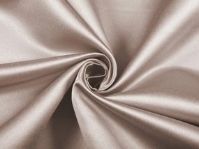 Biante Saténový oválny obrus polyesterový Satén LUX-010 Svetlo hnedý 100x140 cm