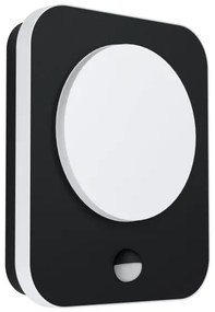 Eglo 99584 - LED Vonkajšie nástenné svietidlo so senzorom MADRIZ LED/9W/230V IP44