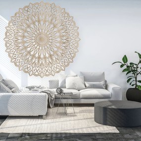 SENTOP | Drevená 3D mandala na stenu | Luxusný vyrezávaný obraz do obývačky | SENTOP HDF0251-akcia20