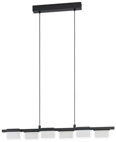Eglo 98876 - LED Stmievateľný luster na lanku ERVIDEL 6xLED/4,5W/230V