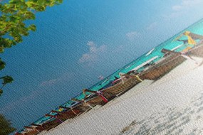 Obraz biela piesočnatá pláž na ostrove Bamboo Varianta: 120x80
