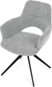 Jedálenská stolička sivá DCH-D1320 GREY2