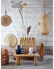 Závesné svietidlo v prírodnej farbe s bambusovým tienidlom ø 25 cm Evert – Bloomingville