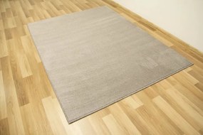 Koberec Java 274 Filc sivý / strieborný