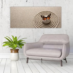 Obraz - Zenová záhrada (120x50 cm)