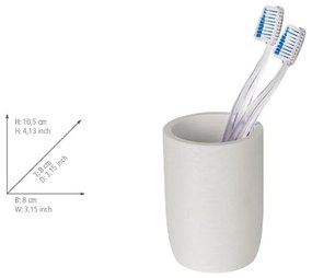 Biely téglik na zubné kefky z polyresínu Altavalle – Wenko