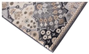 Kusový koberec klasický Adila sivý 250x350cm