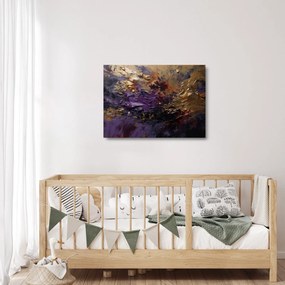 Sklenený obraz - Textúrovaná abstrakcia (70x50 cm)