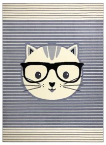 Koberec BCF FLASH Cat 3999 - mačka sivý