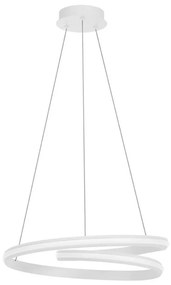 Redo 01-4360 - LED stmievateľný luster na lanku TORSION LED/40W/230V biela