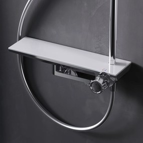 Sprchový Systém AM.PM Flash F079H700 s poličkovou batériou, chróm