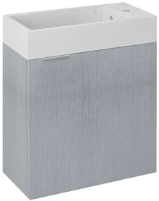 Sapho Sapho, LATUS IV umývadlová skrinka 49,5x50x25cm, dub strieborný (LT410), LT410-1111