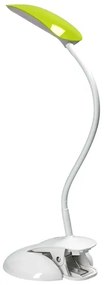 Stolná lampička FLAT s podstavcom i clipom - LED 5W - 4000K