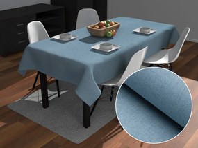 Biante Dekoračný obdĺžnikový obrus BKW-210 Svetlo modrý žíhaný 60x100 cm