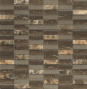 Mozaika Fineza Magic brown 30x30 cm lesk MAGICMOSBR, 1 ks