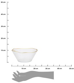 Sklenená miska Mia (fi) 21 cm