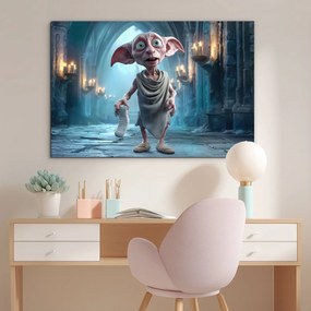 DUBLEZ | Drevený obraz z Harryho Pottera - Dobby
