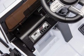 Ramiz Detské vozidlo Mercedes G63 AMG LIFT, biele