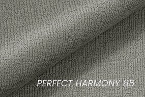 Pohovka Nicole - šedý šenil Perfect Harmony 85 / čierne nožičky